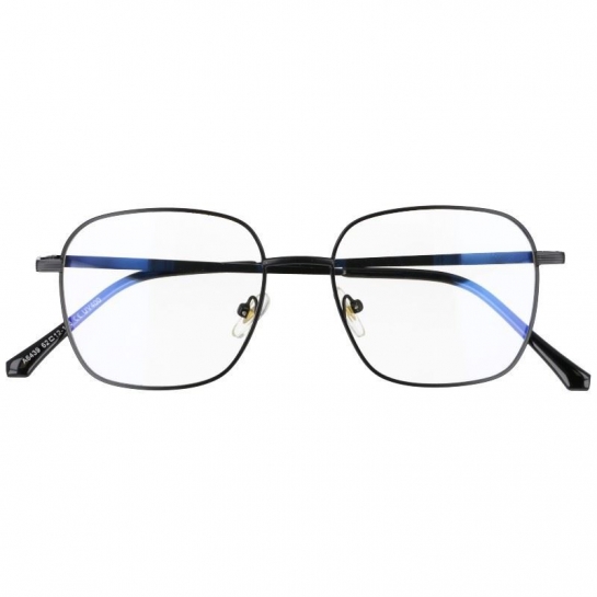 Okulary Prostokątne z filtrem światła niebieskiego do komputera zerówki 2561-4